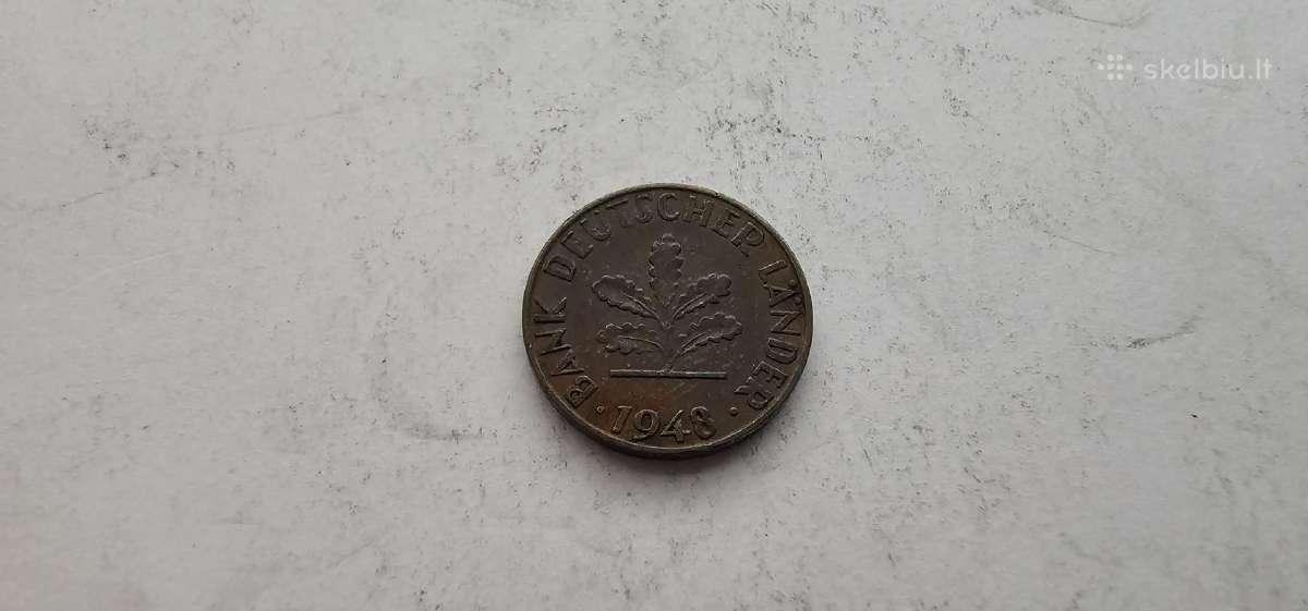 1948 1 feningas - nuotraukos Nr. 2