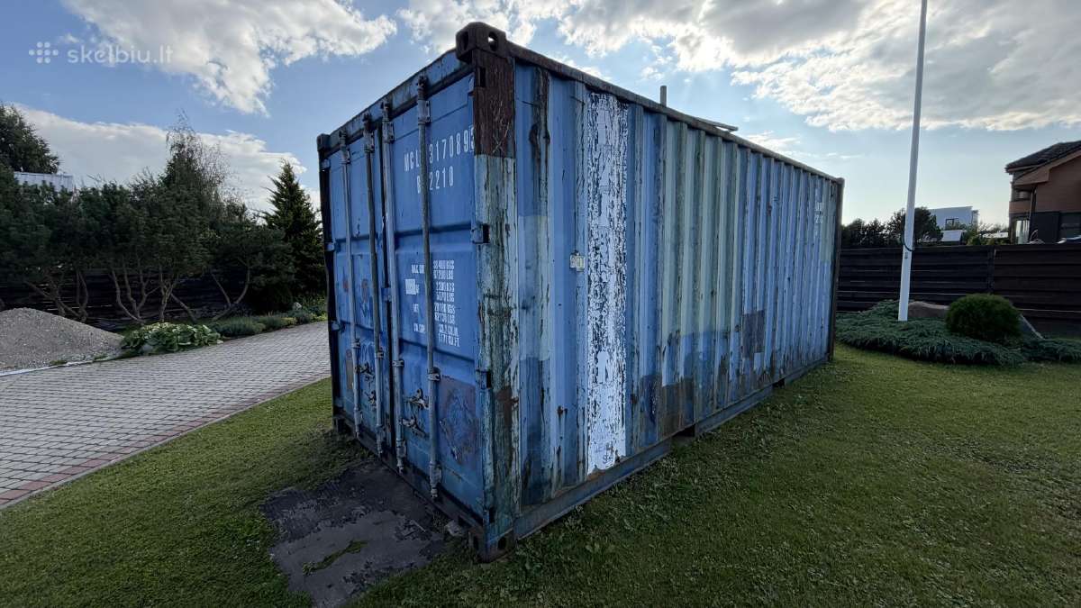 Jūrinis konteineris 6 metrų 1450 eur - nuotraukos Nr. 5