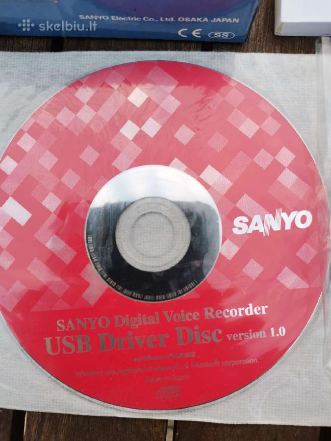 Sanyo Icr-b175nx skaitmeninis diktofonas nenaudota - nuotraukos Nr. 4