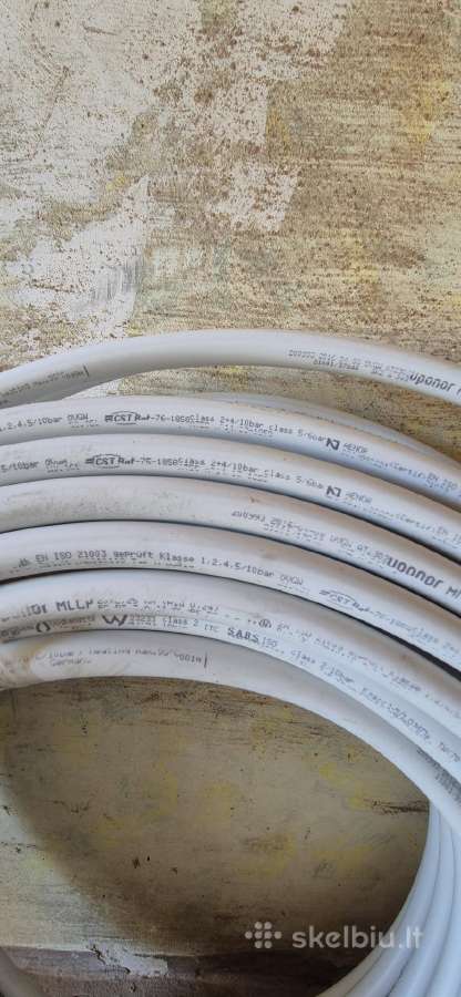 Uponor Mlc 16x2 mm vamzdis – rulonas + likučiai - nuotraukos Nr. 2