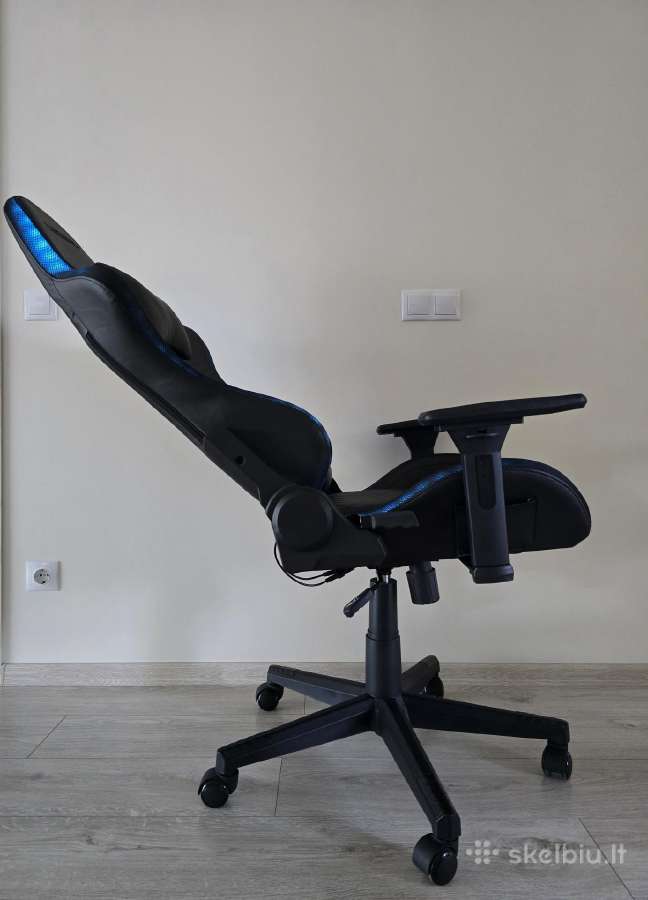 Žaidimų kėdė su LED Ranum - nuotraukos Nr. 14