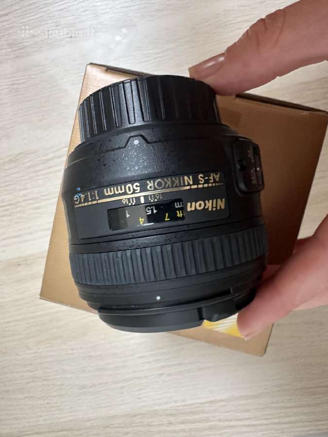 Nikon Af-s Nikkor 50 mm f/1.4G objektyvas - nuotraukos Nr. 2