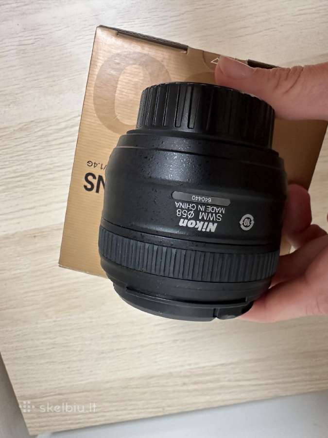 Nikon Af-s Nikkor 50 mm f/1.4G objektyvas - nuotraukos Nr. 4