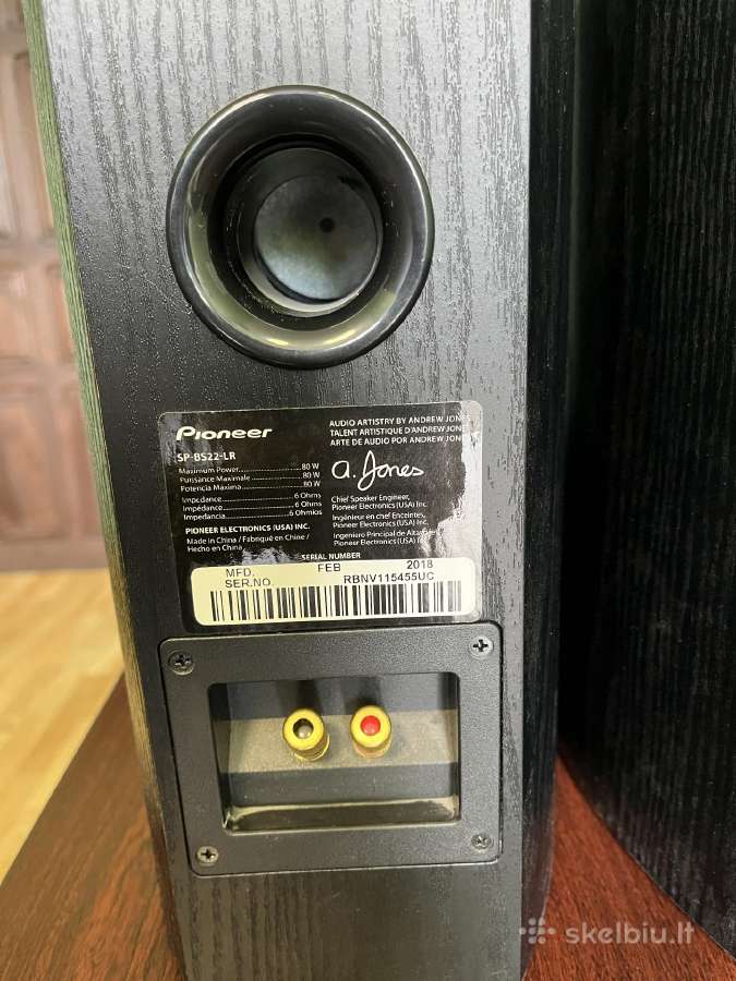 Pioneer Sp-bs22-lr kolonėles - nuotraukos Nr. 6