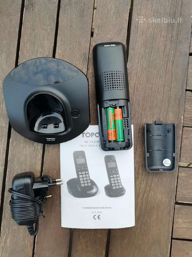 Belaidis telefonas Topcom Butler E600 nenaudotas - nuotraukos Nr. 2