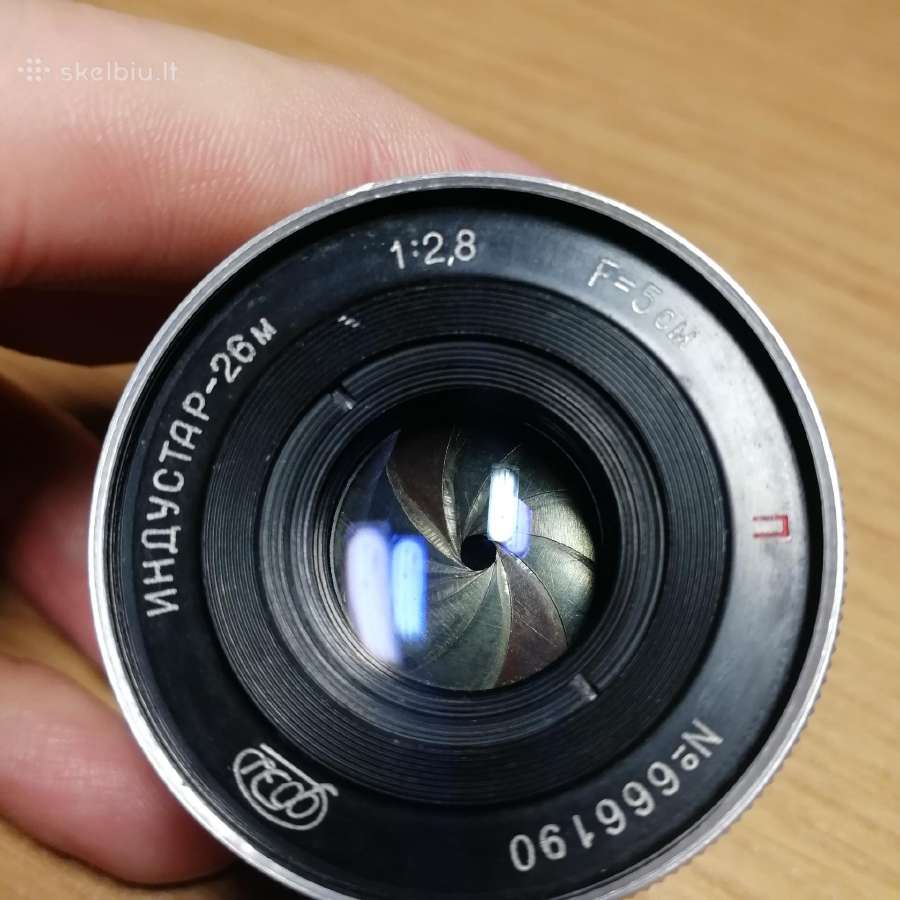 Industar-26m 2,8/50 M39 (Red П) - nuotraukos Nr. 5