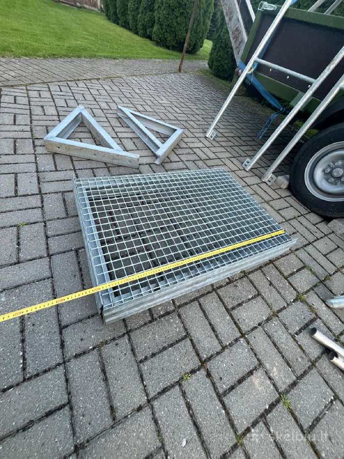 Laiptu pakopos,turėklai,laiptų rėmai - nuotraukos Nr. 16