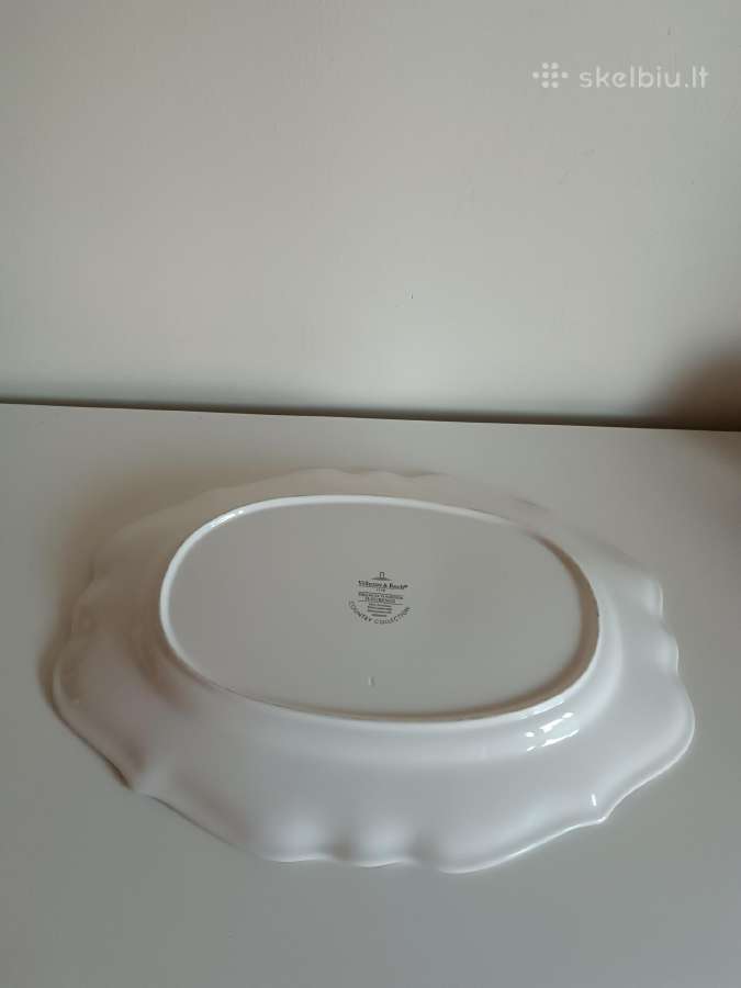 Vintažinė porcelianinė lėkštė Villeroy&boch - nuotraukos Nr. 3