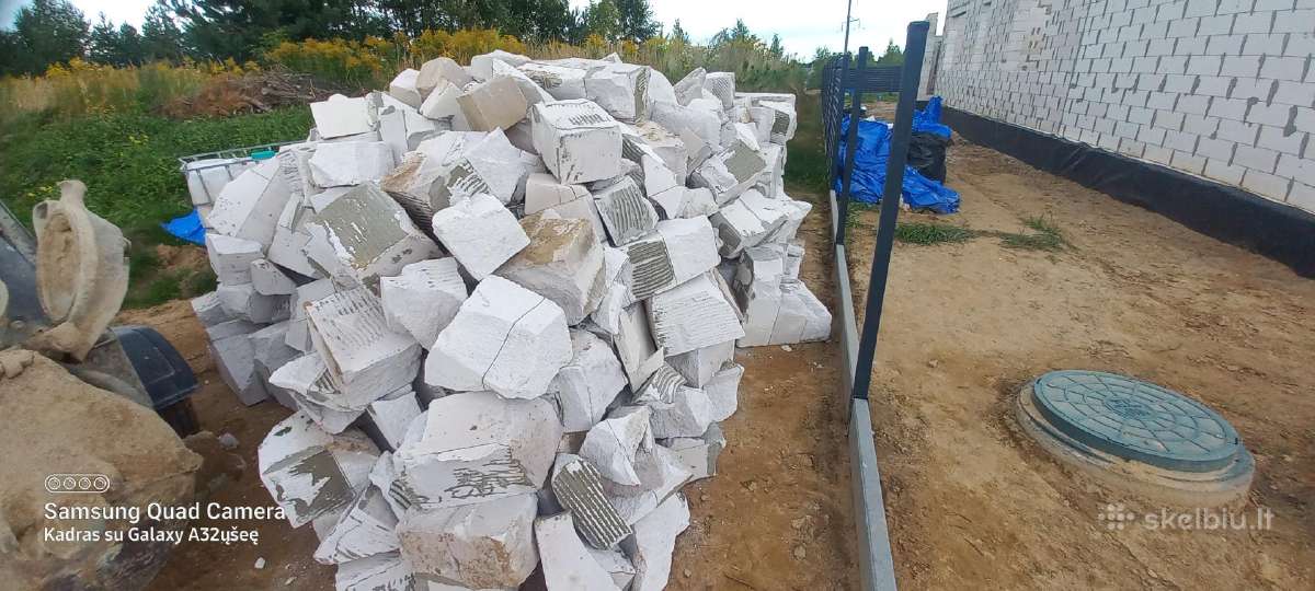 Atiduodu dujų silikato blokelius - nuotraukos Nr. 3