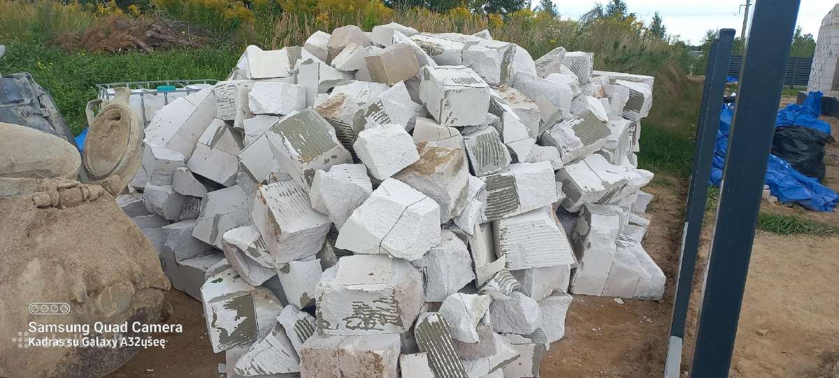 Atiduodu dujų silikato blokelius - nuotraukos Nr. 4