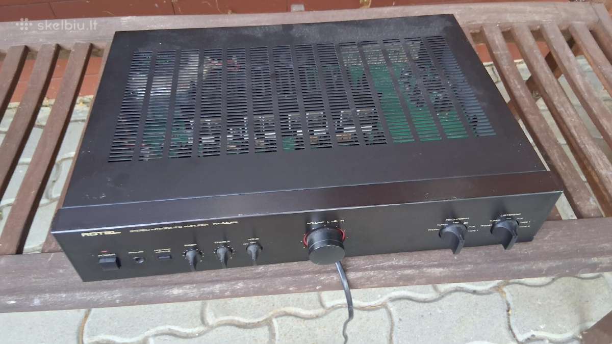 Audio stiprintuvas Rotel Ra940bx - nuotraukos Nr. 3
