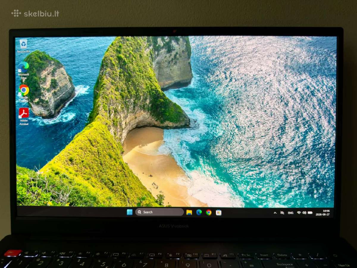 Asus Vivobook S 15 Oled 2.8k 120hz Ryzen 7 5800h - nuotraukos Nr. 3