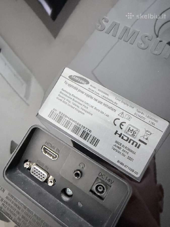 Samsung monitorius - nuotraukos Nr. 2