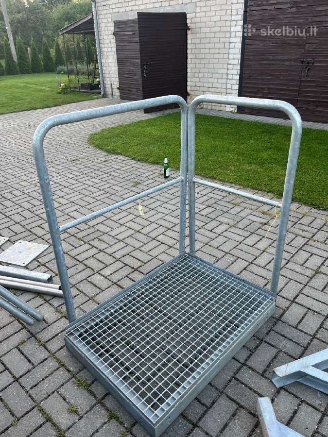 Metaliniai cinkuoti laiptai,laiptu pakopos - nuotraukos Nr. 5