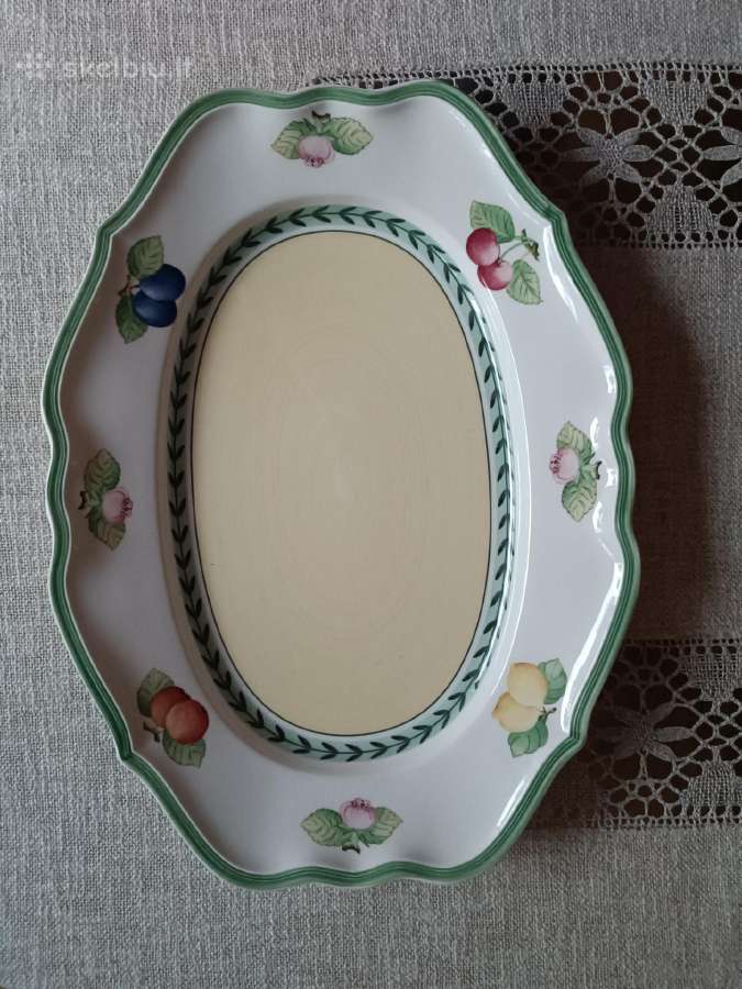 Vintažinė porcelianinė lėkštė Villeroy&boch - nuotraukos Nr. 2
