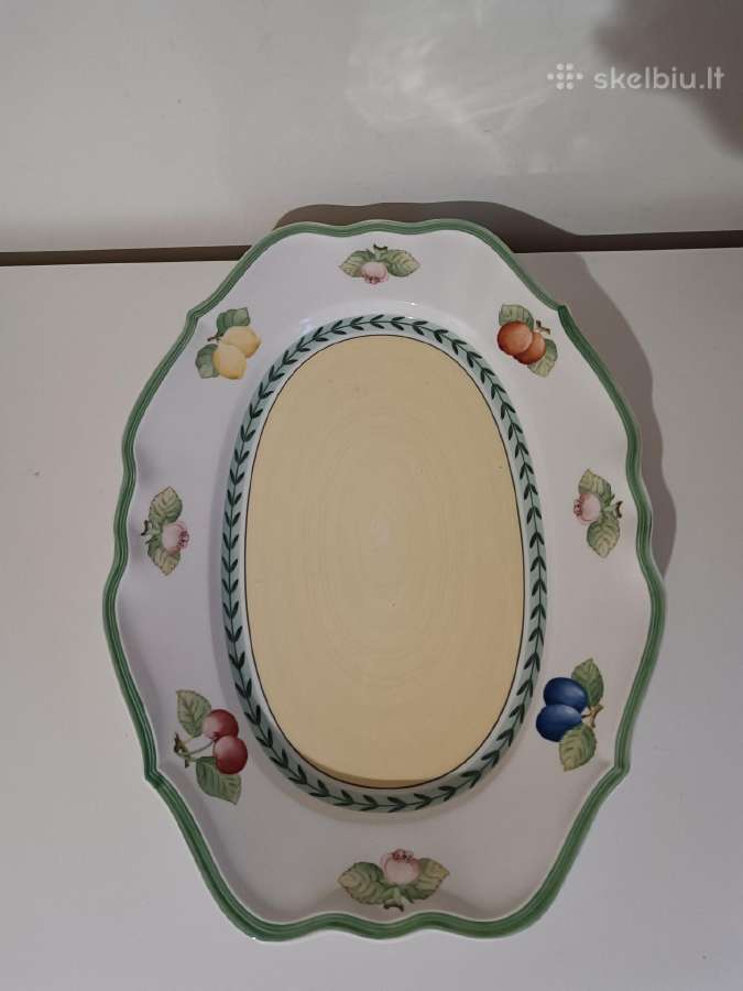 Vintažinė porcelianinė lėkštė Villeroy&boch - nuotraukos Nr. 2