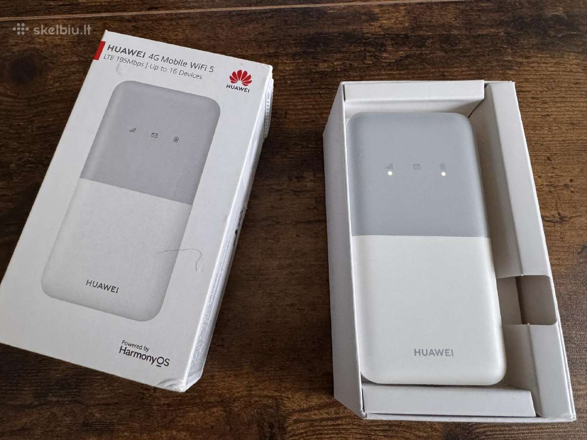 Huawei 4G Mobile WiFi 5 (e5586-326) kaip naujas - nuotraukos Nr. 2