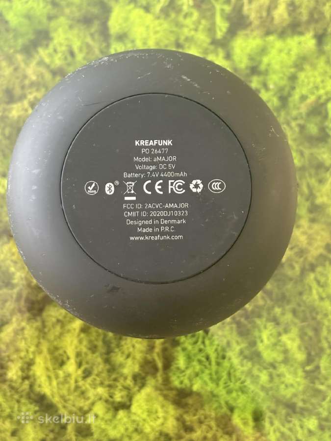 Kreafunk amajor Nešiojama Bluetooth Kolonėlė - nuotraukos Nr. 7
