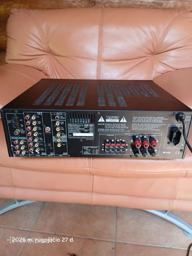 Denon Avr -1601 erdvinio garso sistema - nuotraukos Nr. 3