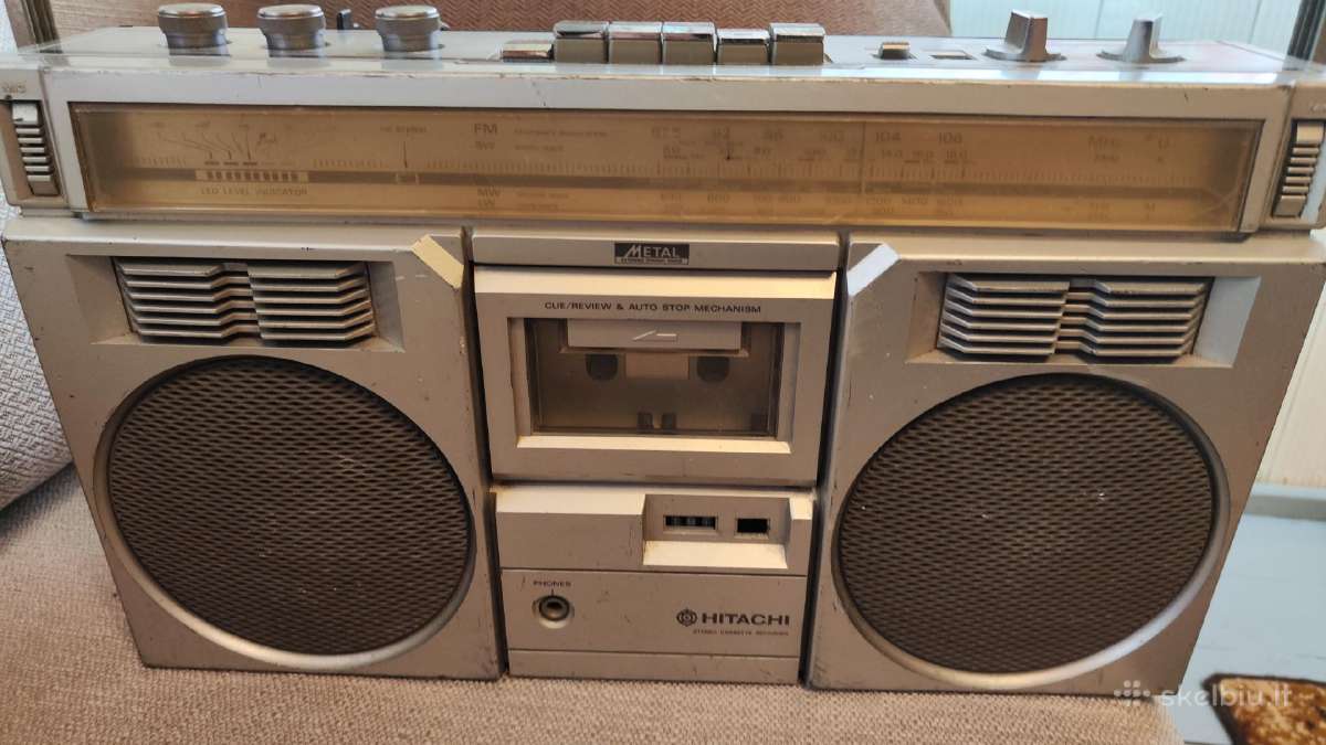 Magnetola Hitachi 7250e, 7800e, 3d88 ir kasetės - nuotraukos Nr. 8