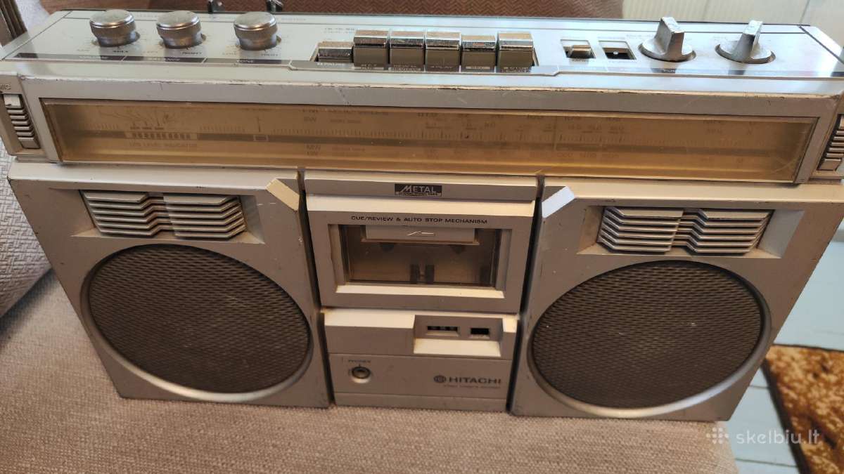 Magnetola Hitachi 7250e, 7800e, 3d88 ir kasetės - nuotraukos Nr. 9
