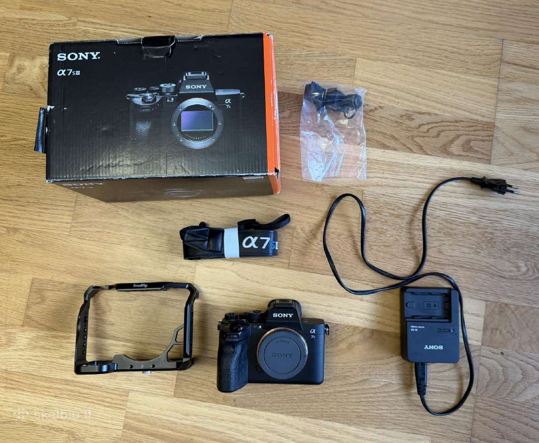 Sony a7s III + cage - nuotraukos Nr. 2