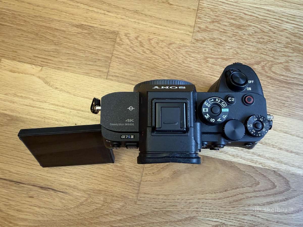 Sony a7s III + cage - nuotraukos Nr. 5