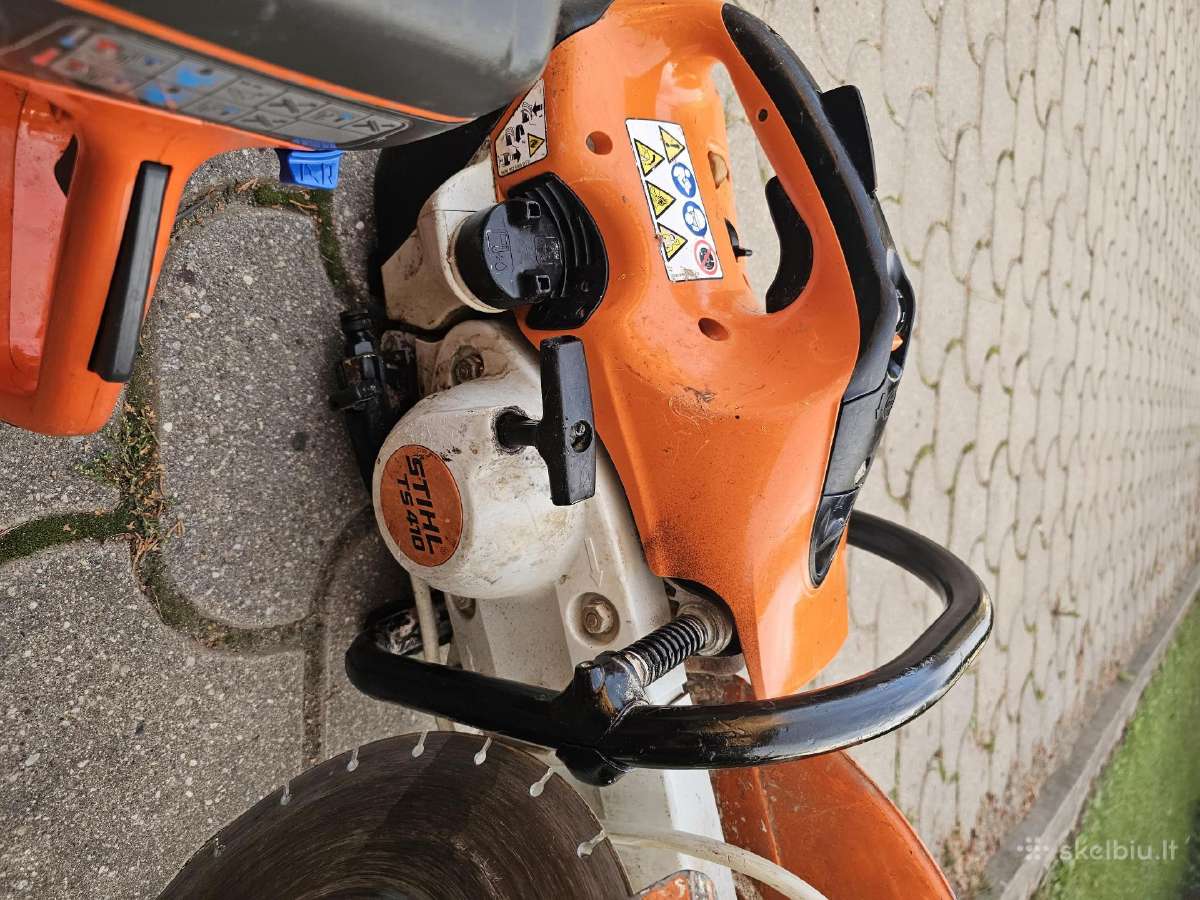 Stihl Ts410 Ir Husqvarna K770/760 Benzino Pjuklai - nuotraukos Nr. 4