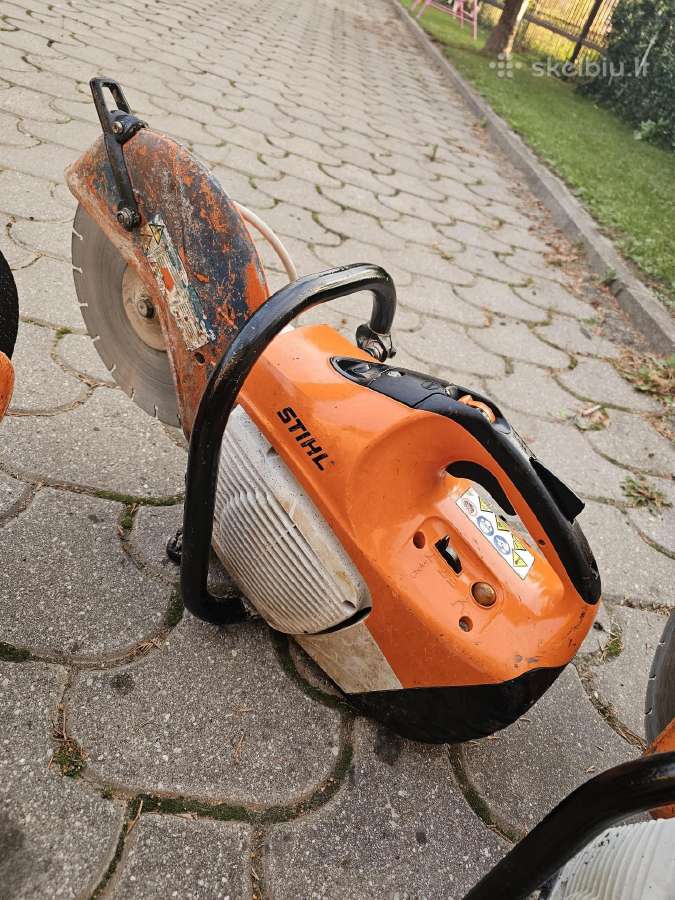 Stihl Ts410 Ir Husqvarna K770/760 Benzino Pjuklai - nuotraukos Nr. 9