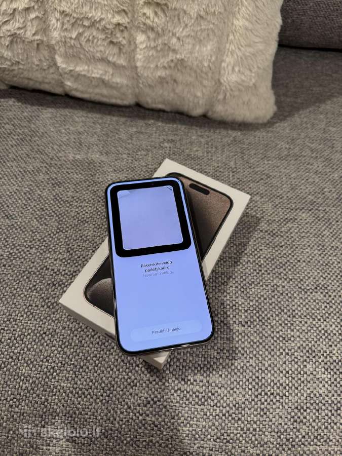 iPhone 15 pro 256gb 88% - nuotraukos Nr. 5