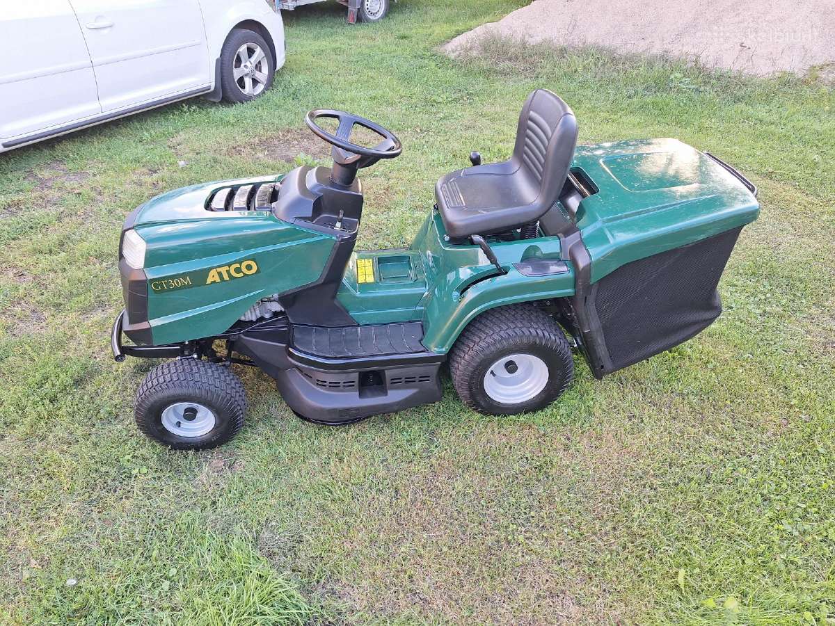 Atco/stiga Gt30m Sodo traktoriukas - nuotraukos Nr. 6