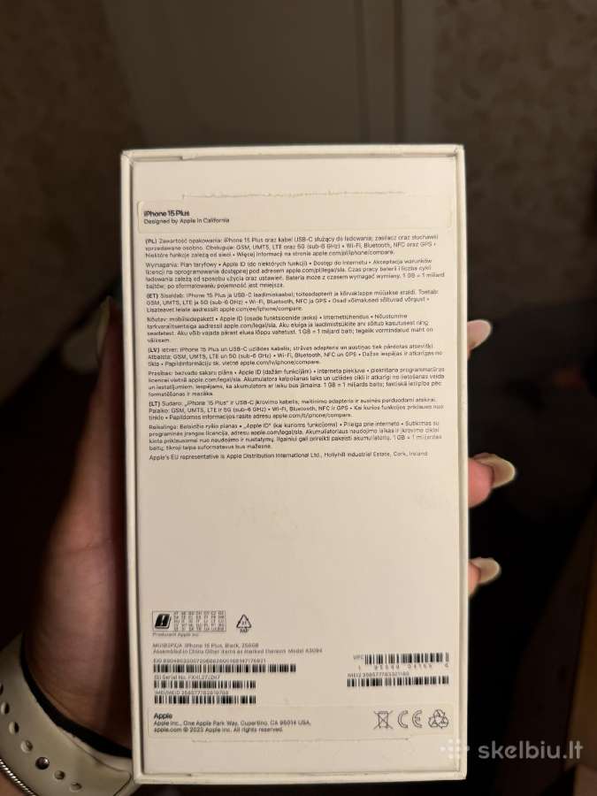 iPhone 15 plus 256gb - nuotraukos Nr. 2