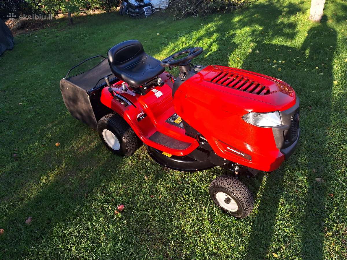 Mtd Smart Rc125 2022 Sodo traktoriukas tvarkingas - nuotraukos Nr. 3