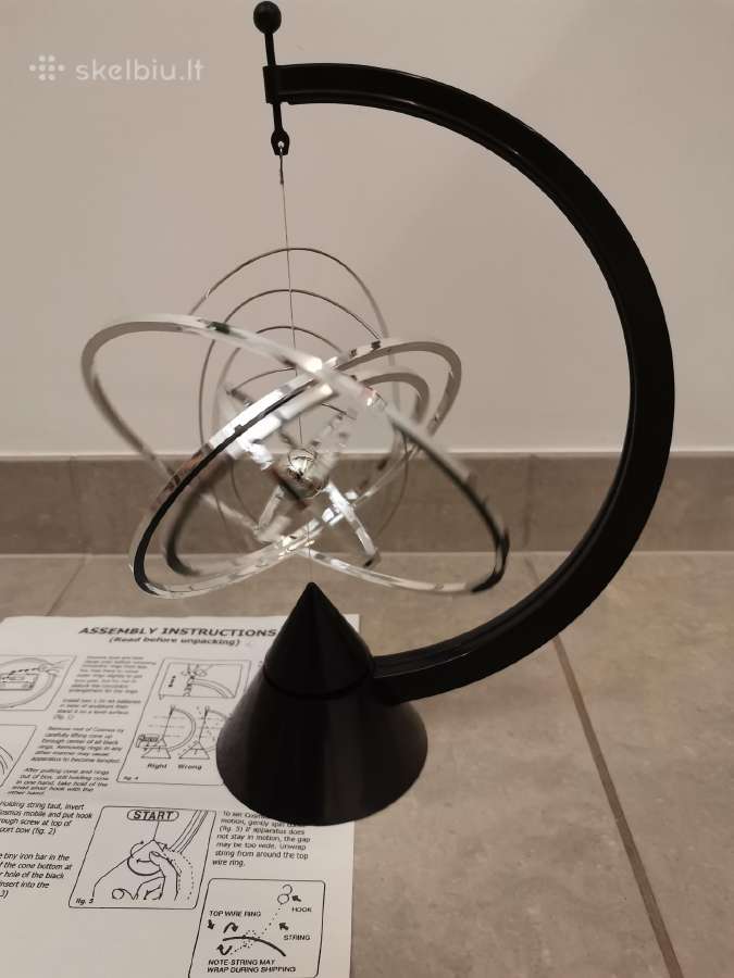 Kinetinės energijos stalo puošmena Orbit Cosmos - nuotraukos Nr. 8