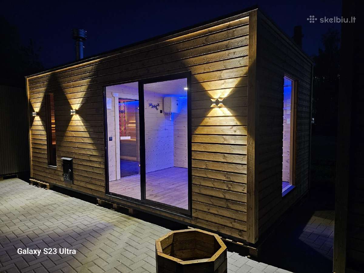Karkasinė pirtys pirtelės spa kubilai Dzekudzi - nuotraukos Nr. 32