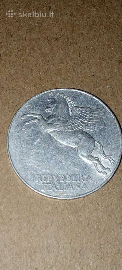 Italija 10 lirų 1950 - nuotraukos Nr. 2