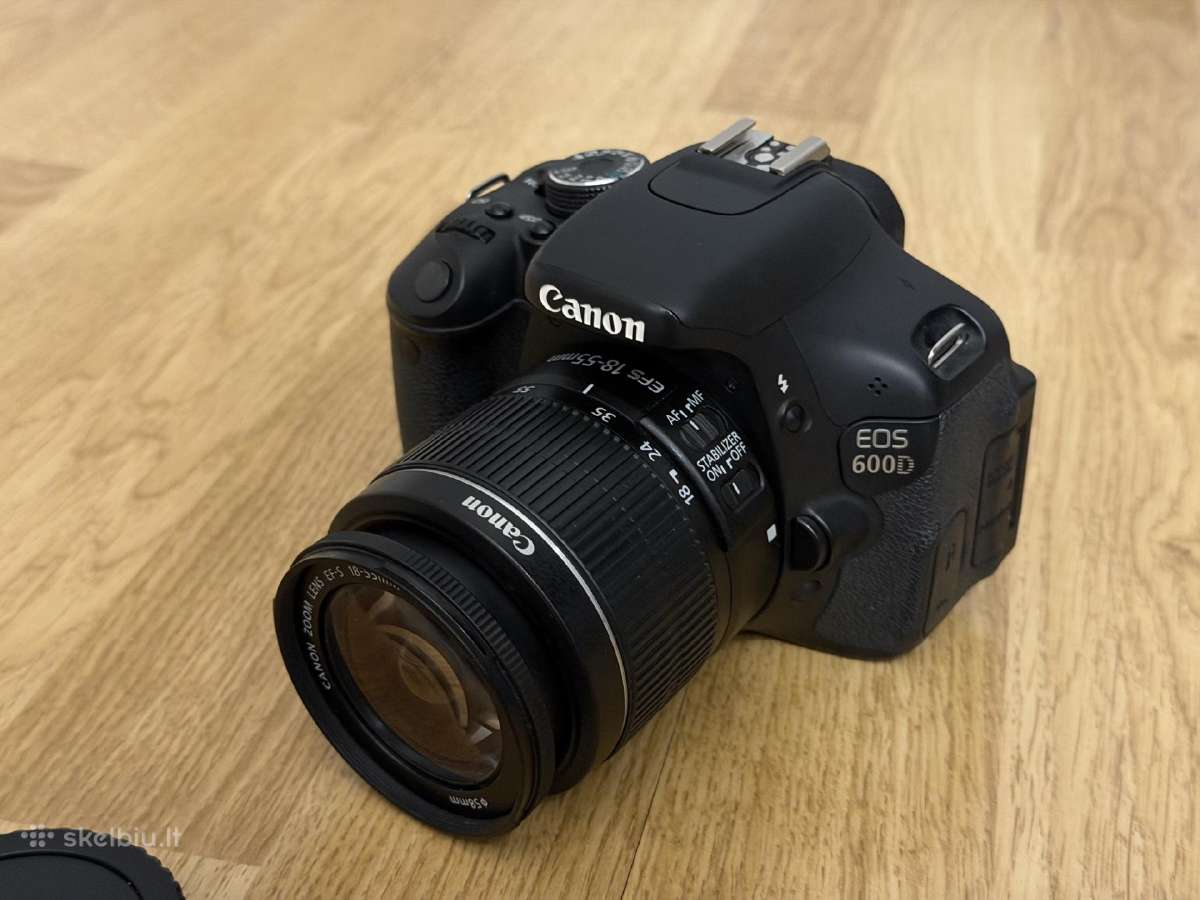 Canon EOS 600d / Dslr / 18-55mm Is Stm - nuotraukos Nr. 2