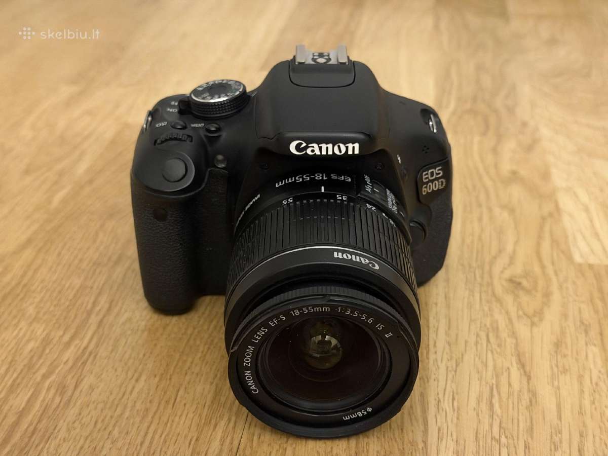 Canon EOS 600d / Dslr / 18-55mm Is Stm - nuotraukos Nr. 3