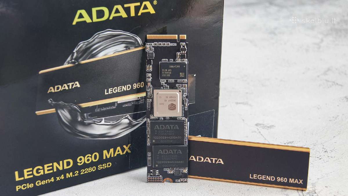 Naujas Adata Legend 960 Max 1 TB M.2 - nuotraukos Nr. 8