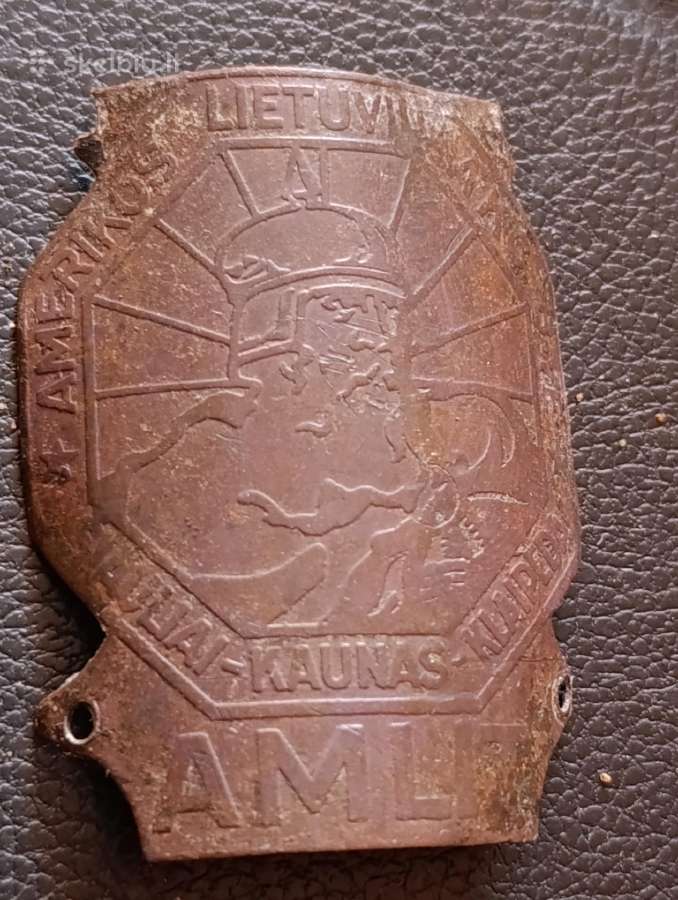 Tarpukario dviračio emblema Amlit ir kitą - nuotraukos Nr. 2