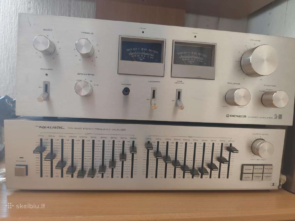 Stiprintuvas Pioneer Sa-606 - nuotraukos Nr. 2