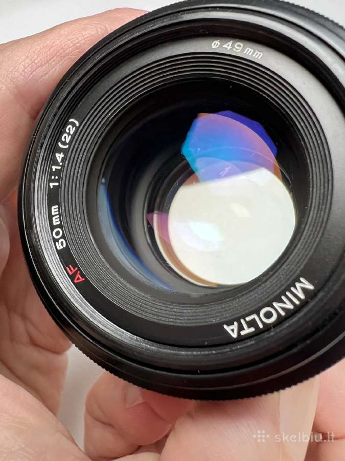 Minolta Af (Sony A) 50mm F1.4 - nuotraukos Nr. 4