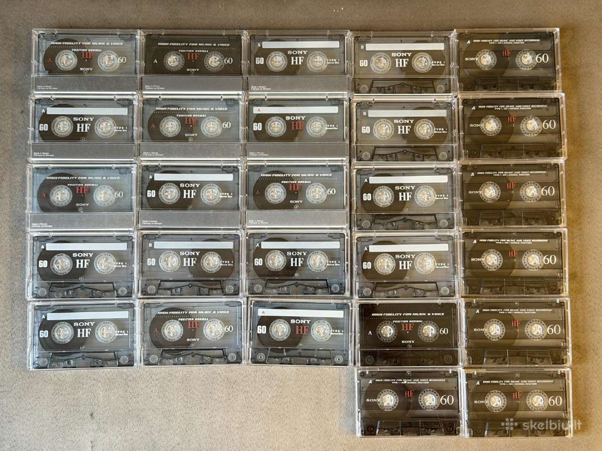 Tdk, Sony, Maxell, JVC - nuotraukos Nr. 5