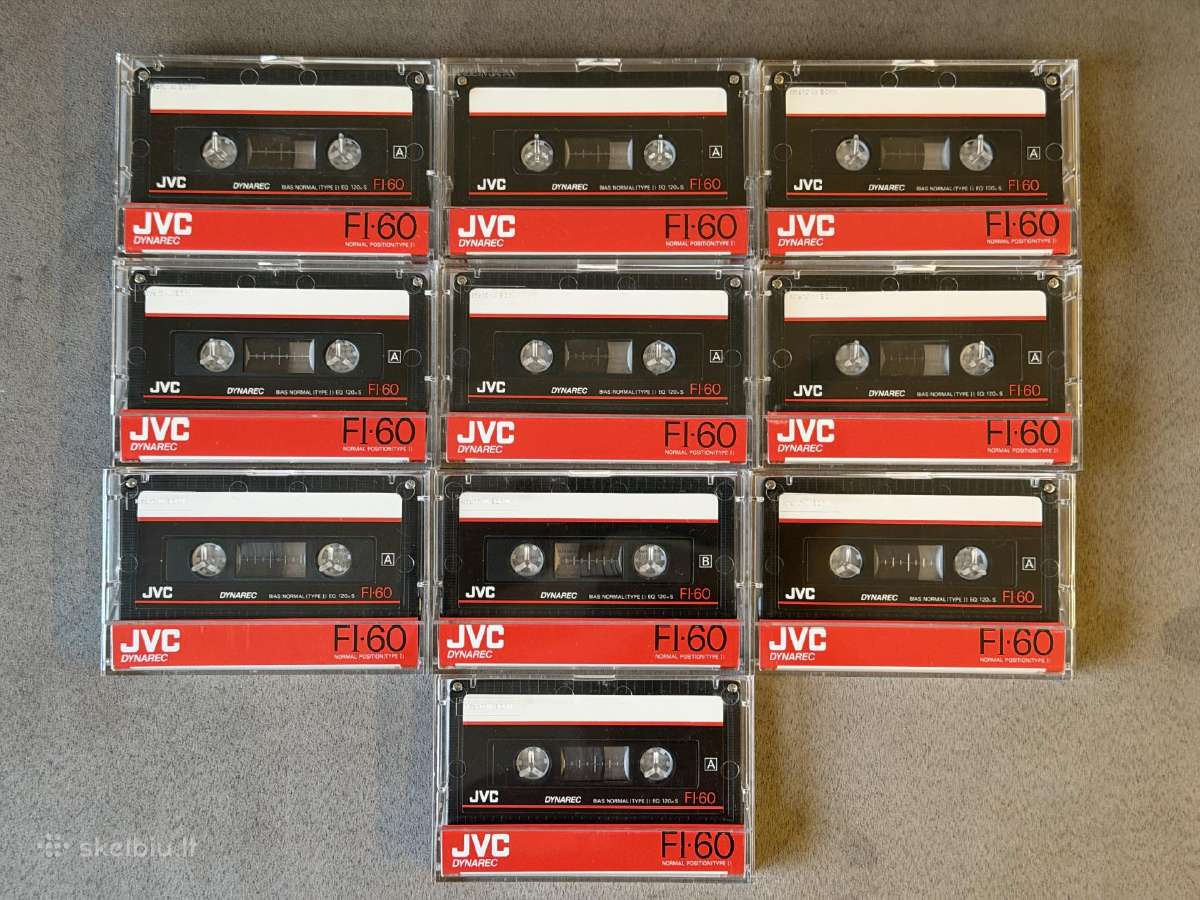 Tdk, Sony, Maxell, JVC - nuotraukos Nr. 6