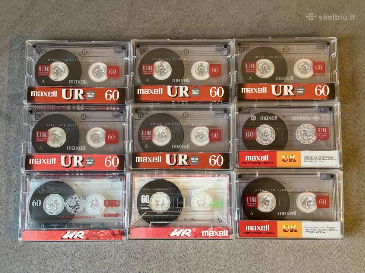 Tdk, Sony, Maxell, JVC - nuotraukos Nr. 9