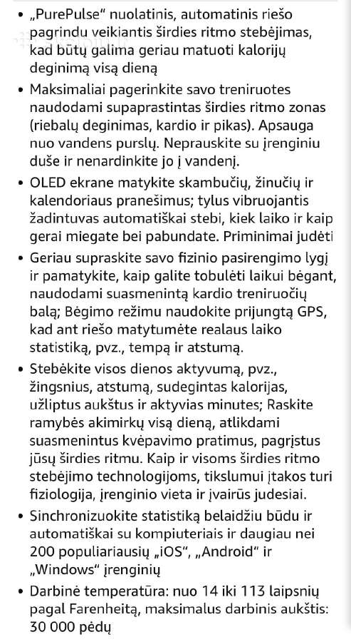 Fitneso apyrankė fitbit charge 2 - nuotraukos Nr. 4
