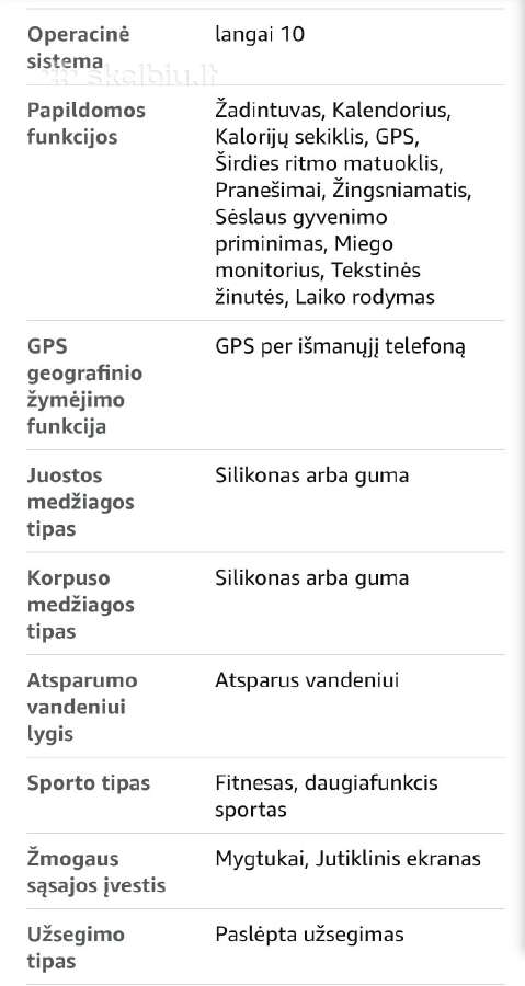 Fitneso apyrankė fitbit charge 2 - nuotraukos Nr. 5