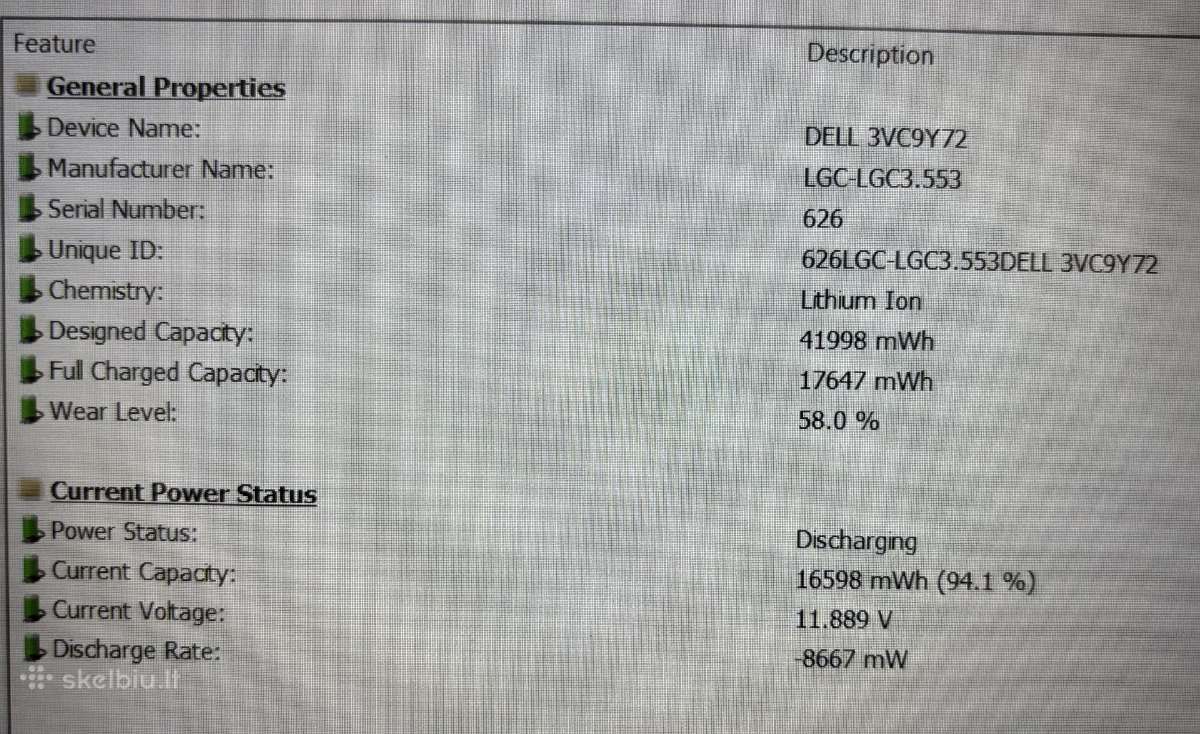 Dell Latitude 5580 - nuotraukos Nr. 4