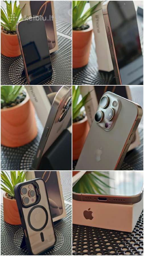 iPhone 16 Pro. Idealus. 128gb - nuotraukos Nr. 2
