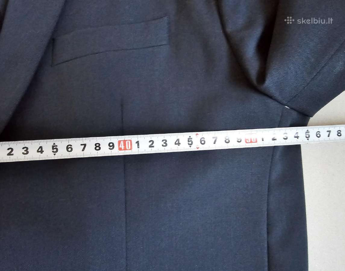 Mėlynas mokyklinis 8 to Go“ švarkas Dydis M/l (182 - nuotraukos Nr. 9